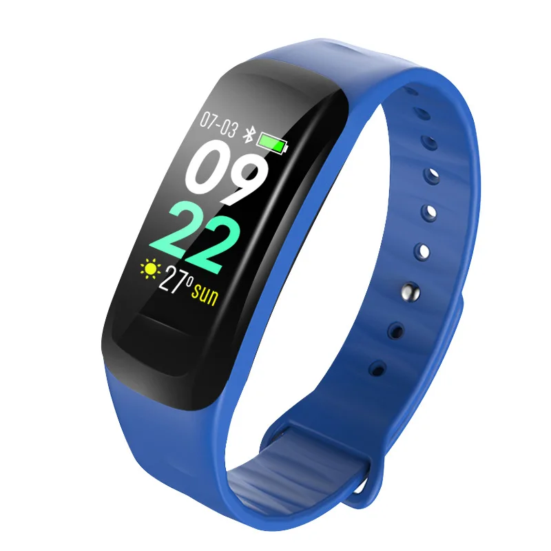 

2019 New style Smart watch wristband intelligent bracelet color multi-function heart rate sleep pedometer movement bracelet