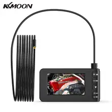 KKMOON портативный водонепроницаемый перезаряжаемый эндоскоп 4,3 дюймов lcd 2MP 1080P промышленные домашние Эндоскопы с 8 светодиодами поддержка tf-карты