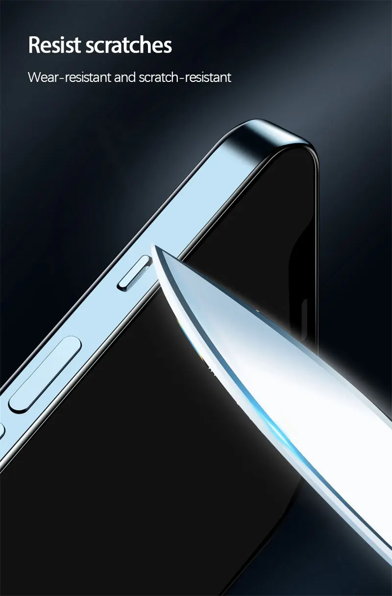 3Pcs Protective Glass Film For iPhone 13 Mini /iPhone 13 Pro Screen Protector Tempered Glass For iPhone 13/ iPhone 13 Pro Max phone screen guard