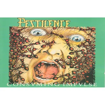 

D0807 Pestilence Consuming Impulse Album Cover Silk Fabric Poster Art Decor Indoor Painting Gift