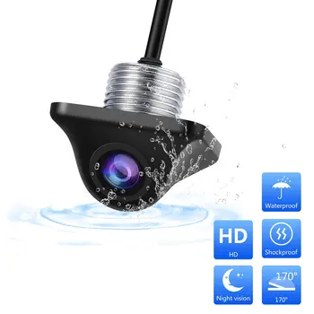 

Universal Black Lightweight Easy Install Rear View Camera Glass Lens Auto Reverse Backup Camera DVD Parking Monitor for Car