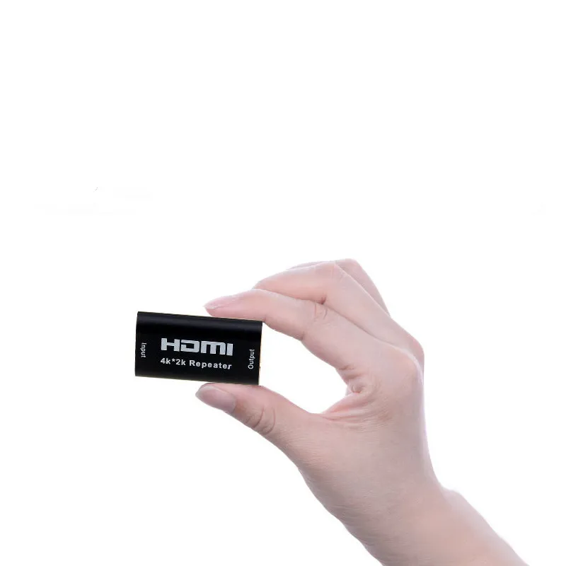 Мини 4K* 2K HDMI удлинитель повторитель 3D 1080P HDMI адаптер Усилитель сигнала Усилитель 4,95 Гбит/с по сигналу HDTV AH131+ HDMI удлинитель