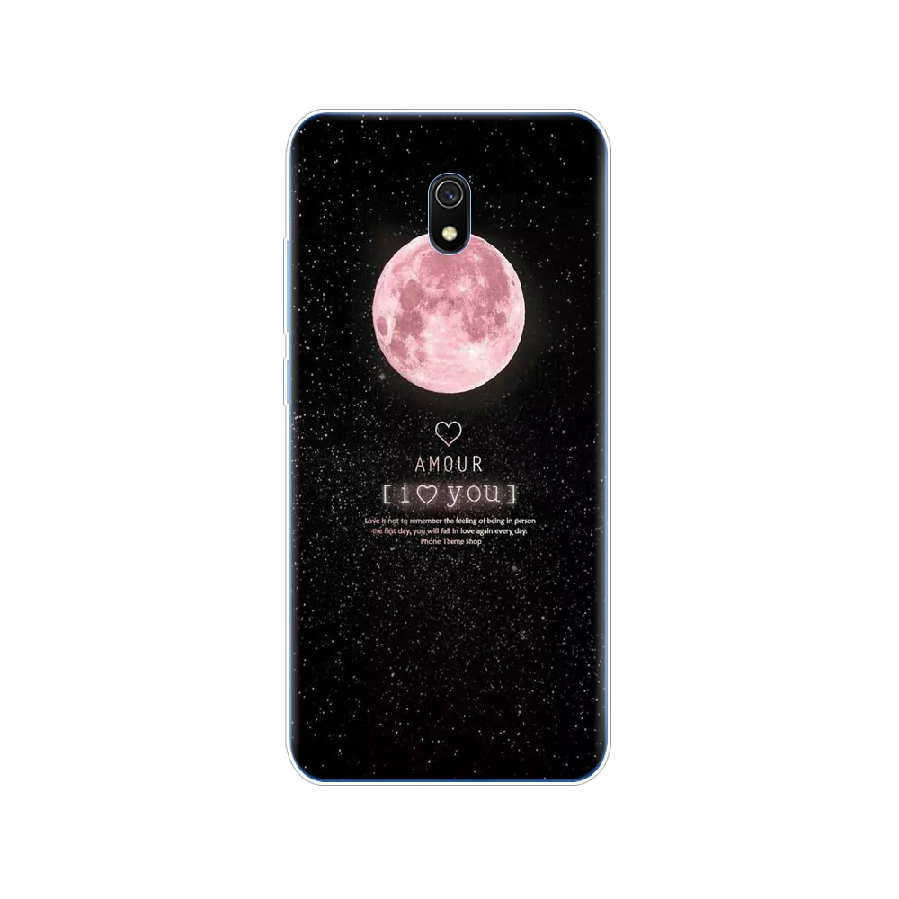 34369 Чехол для xiaomi redmi 8a, силиконовый мягкий чехол из ТПУ, задняя крышка для redmi 8a, бампер hongmi 8a, чехол, противоударный, милый, черный - Цвет: 34369