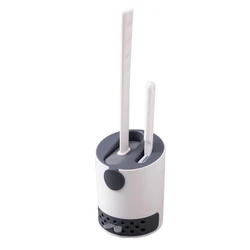 Toilet Brush With Holder,Bathroom Toilet Brushes And Quick Drying Holder Sets,Small Brush For Toilet Bathroom Cleaning