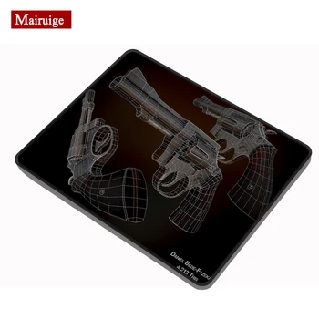 

Mairuige Pistol Black Cloth Mouse Pad CS GO Gun M14 AR15 HK45 AK47 98K Gamer Speed Gaming Desk Mat Diy Custom Mousepad 20x18cm