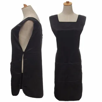 

New Hot Black Salon Hairdressing Hair Cutting Apron Cape for Barber Hairstylist Practical Hairdress Cloth SMR88