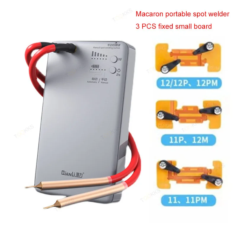 best soldering iron Qianli Automatic/Manual Macaron Portable Spot Welding Machine Machine For iPhone 11/12 Series Battery Flex Soldering Repair Tool lincoln electric ac 225 arc welder Welding Equipment