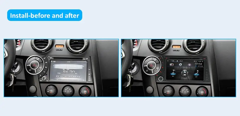 Sale 2 din HD 1024X600 Octa Core Android 9.0 Car DVD Player For SsangYong Kyron/Actyon/Tradie/Koran 2005-2013 GPS Radio Stereo 32G 4