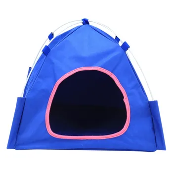 

Waterproof Oxford Cloth Pet Shelter Tent Riding Portable Pet Outdoor Indoor House For Cat Dog Pet Corners Collapsible Sunscreen