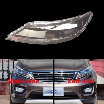 

FOR Kia Sportage R 2015-2016 front headlamps transparent lampshades lamp shell masks headlights cover lens Headlight glass