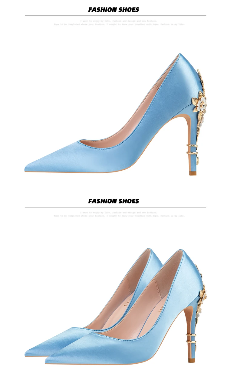 Zapatos de tacón de aguja para boda