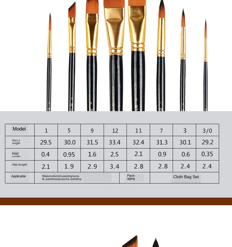 escova conjunto saco aquarela portátil multifuncional arte suprimentos
