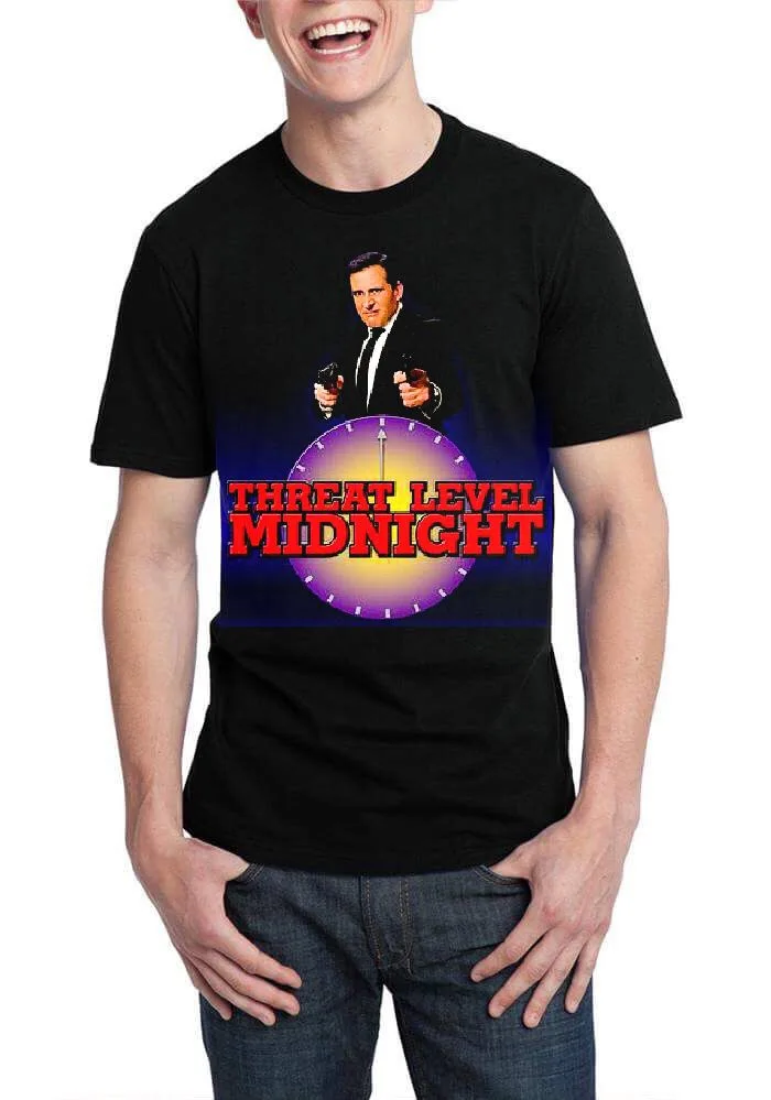 Threat Level Midnight Black T Shirt |