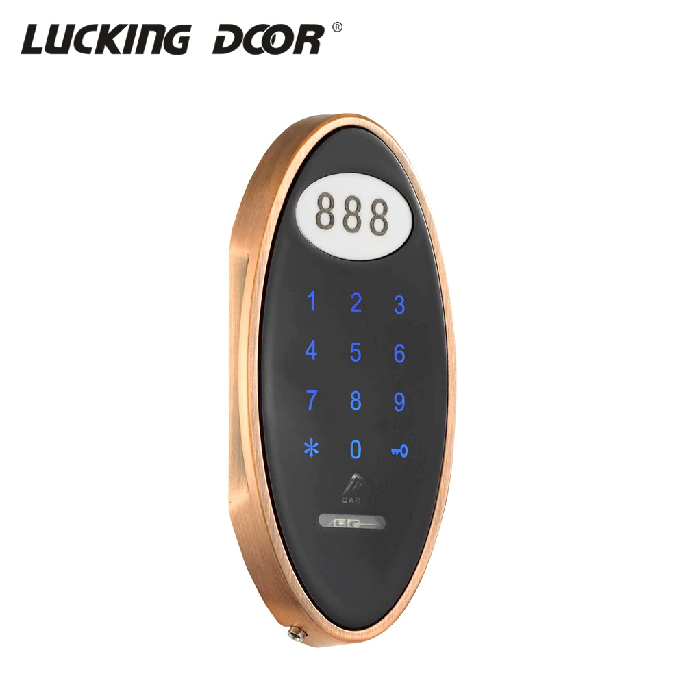 

Keyless Touch screen Keypad Electric RFID password sauna cabinet lock for swimming pool gym locker Sauna Cabinet Lock EM138