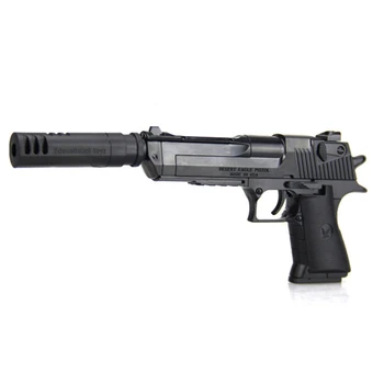 

1:1 weapon from cs go Military Building Blocks Sets Weapon DIY Model Can Fire Bullets Brinquedos Educational Toys