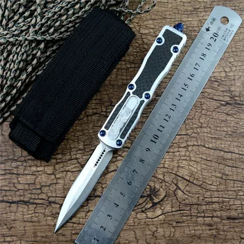 

Y-START Prototype Knife Satin blade Aluminum alloy Handle with Nylon pouch Torix Outdoor Camping Survival Tactical Tool