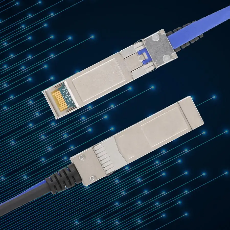 Медь+ PC для Mellanox 10G кабель SFP+ 10GB 10M+ 0M5 волоконно-оптический кабель синий S волоконно-оптический SFP кабель