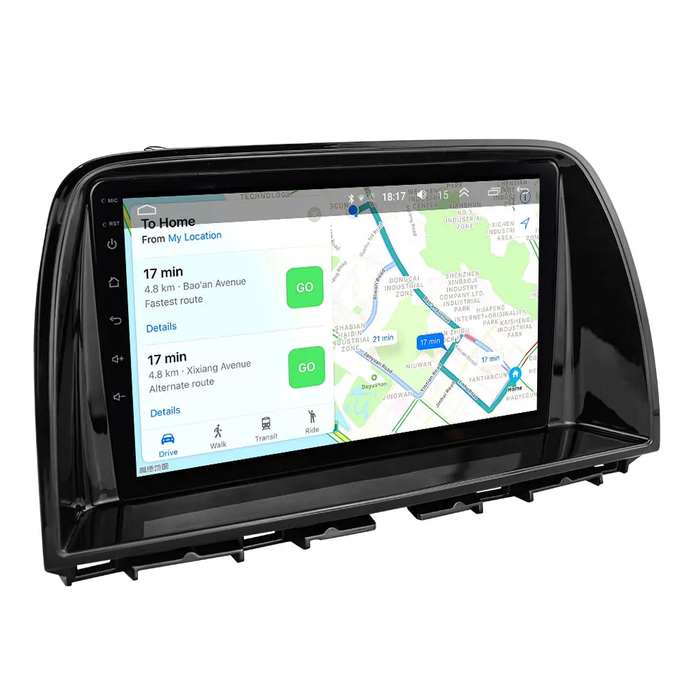 EKIY " ips Android автомобильный мультимедийный авто радио для Mazda CX5 CX-5 gps-навигатор, навигация видео стерео плеер