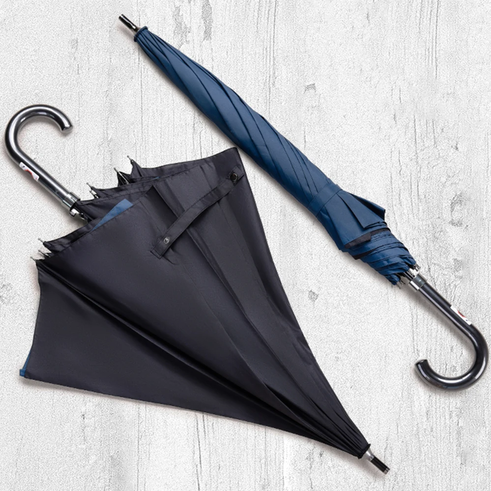 

Automatic Big Umbrella Business Stretch Increase Large Umbrella Men Women Double Layer Windproof Golf Umbrella 8 Ribs Paraguas