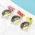 Wuli&baby Lovely Hold Flower Hedgehog Brooches Women 8-colors Animal Pet Party Office Причинная Брошь Булавки Подарки ёжик с ромашкой