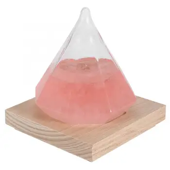 

Weather Forecast Bottle Home Decoration Distinctive Diamond Shape Weather Forecast Glass Bottle Home Decoration Birthday Gift