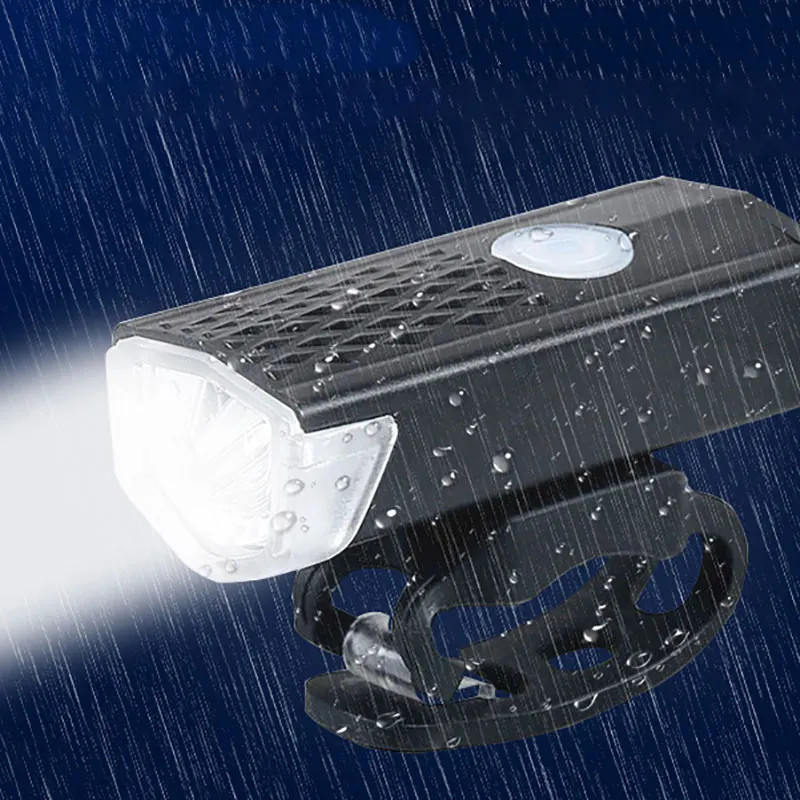 

Bike Light USB Rechargeable 300 Lumen 3 Mode Bicycle Front Light lamp Bike Headlight Cycling LED Flashlight Lantern New