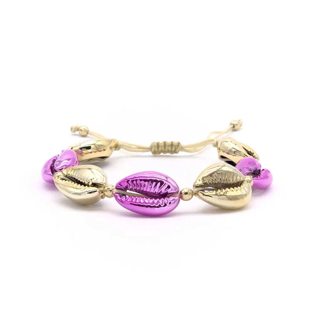 Boho Pulseras Mujer Moda MIYUKI Радужный Браслет, ювелирные изделия, эмалированные плитки, браслеты для женщин, Boho Chic, многоцветная повязка на руку, подарок