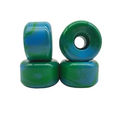 Beginner Mixed Color 54mm 102A Polyurethane Skateboard Wheel Action Skateboard Wheels Roda Skate Skate Board Accessories 50LZ