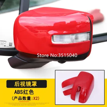 

For Jeep Renegade 2016 2017 2 PCS ABS Chrome Car Side Door Rearview Mirror Protect Frame Cover Trims Car Styling Accessories