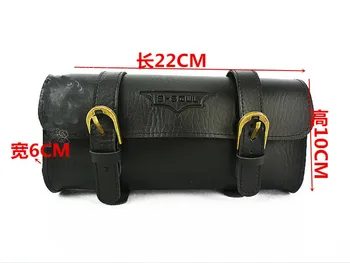 

B-SOUL Vintage Motorcycle Bag Skateboard Front Bag Folding Bag Saddle Bag Seat Bag Riding Bag