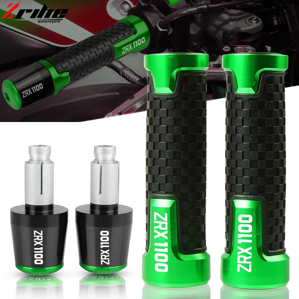 

For Kawasaki ZRX1100 ZRX 1100 1999-2007 2016 2015 2014 2013 2012 2011 Motorcycle Handlebar Girps Ends Handles Bar Grip End Cover