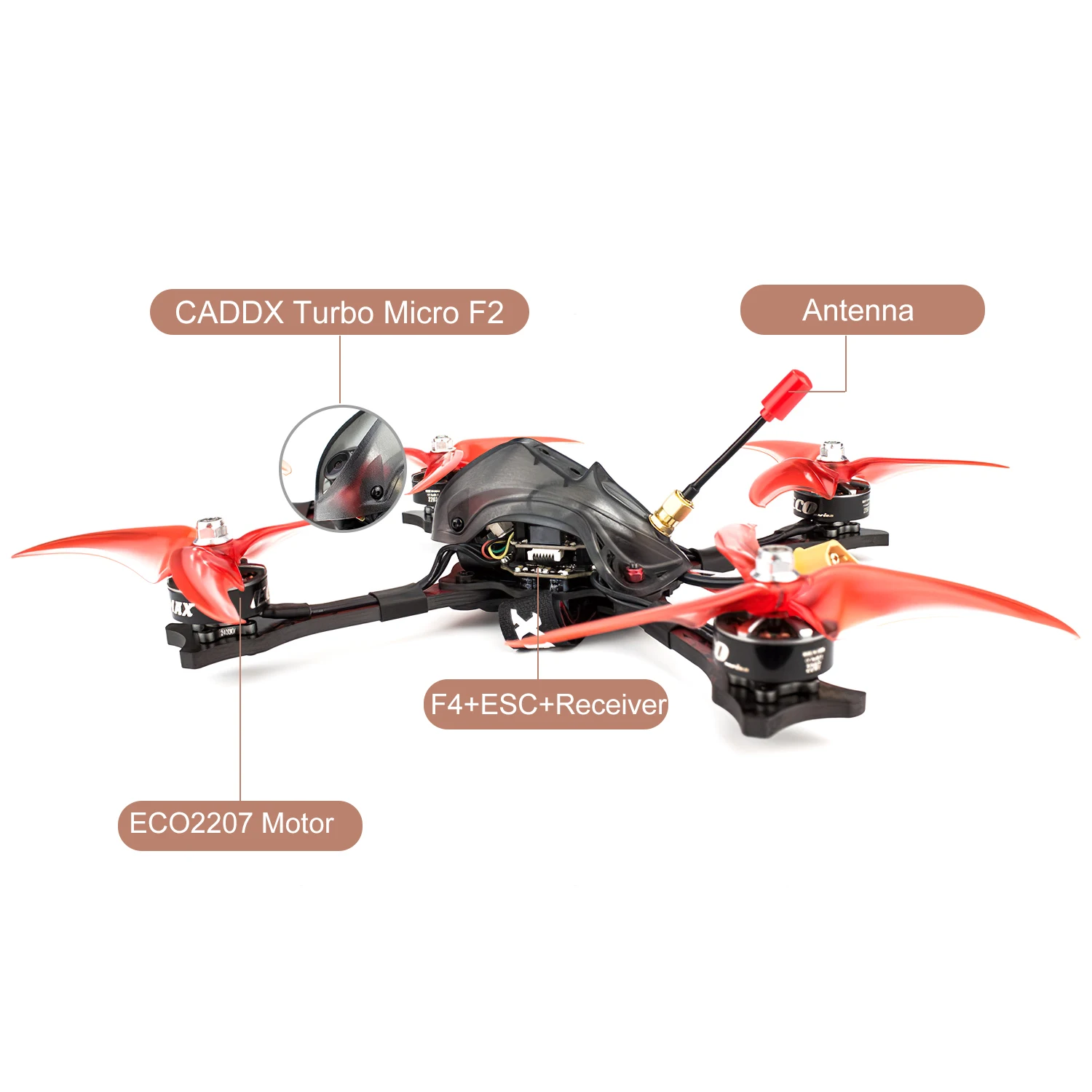 EMAX Hawk Sport FPV гоночный Дрон с камерой 1200TVL 2207 2400KV бесщеточный мотор 35A ESC F4 крошечный D8 FrSky приемник BNF игрушка Дрон