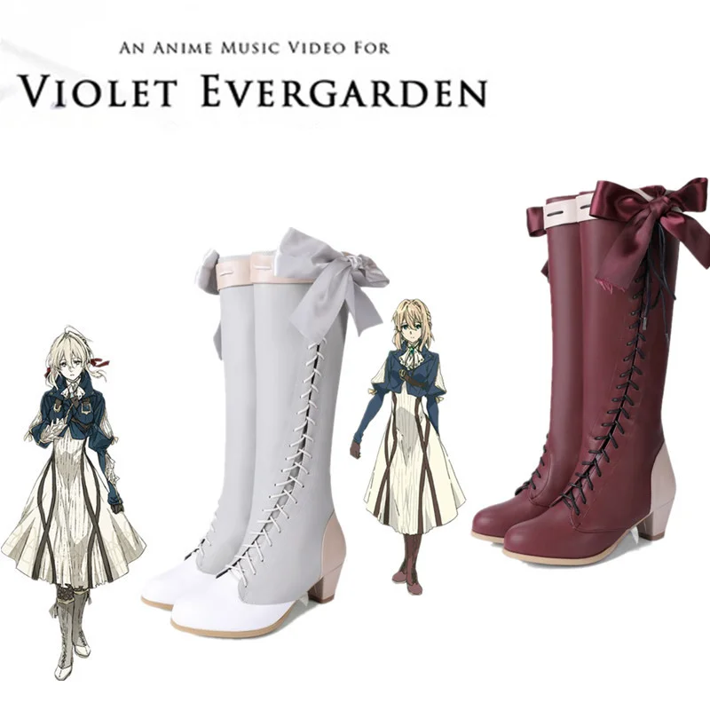 New-Anime-Violet-Evergarden-Cosplay-Shoes-Violet-Evergarden-Boots-Zipper-up-Halloween-Carnival-Party-Shoes-for_副本_副本_副本