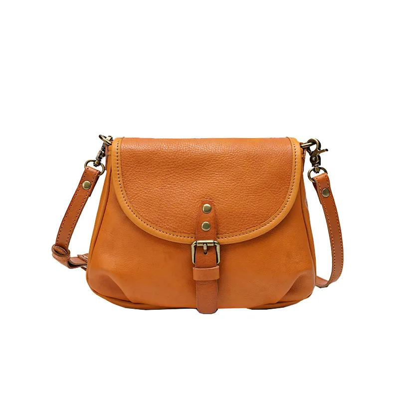 tan leather messenger bag women's