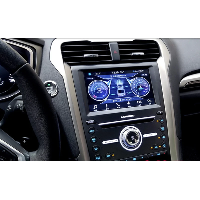 EASY AUTO E8 8" HD Touchscreen Car Navigation FM Bluetooth Maps Sat Nav Truck GPS Navigators CarPlay for Ford Mondeo Fusion Auto