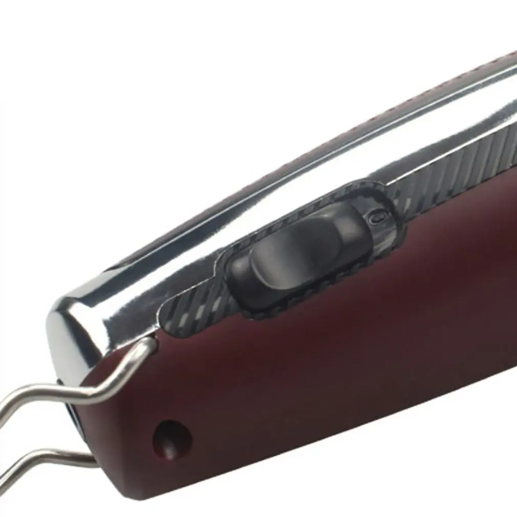 Ретро масляная голова машинка для стрижки волос Usb машинка для стрижки волос Парикмахерская надпись Стайлинг отделка артефакт бритвенная головка инструмент
