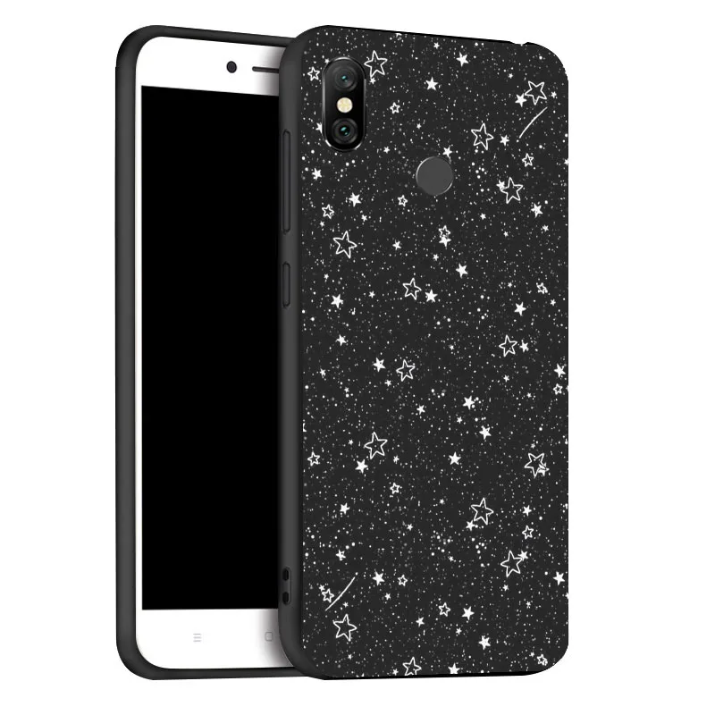 x044 Черный чехол с 3D рисунком для Xiao mi Red mi K20 Note 7 6 5 Pro 7A 6A Чехол Мягкий матовый чехол для телефона для Xiaomi mi 9T A2 Lite - Цвет: x044
