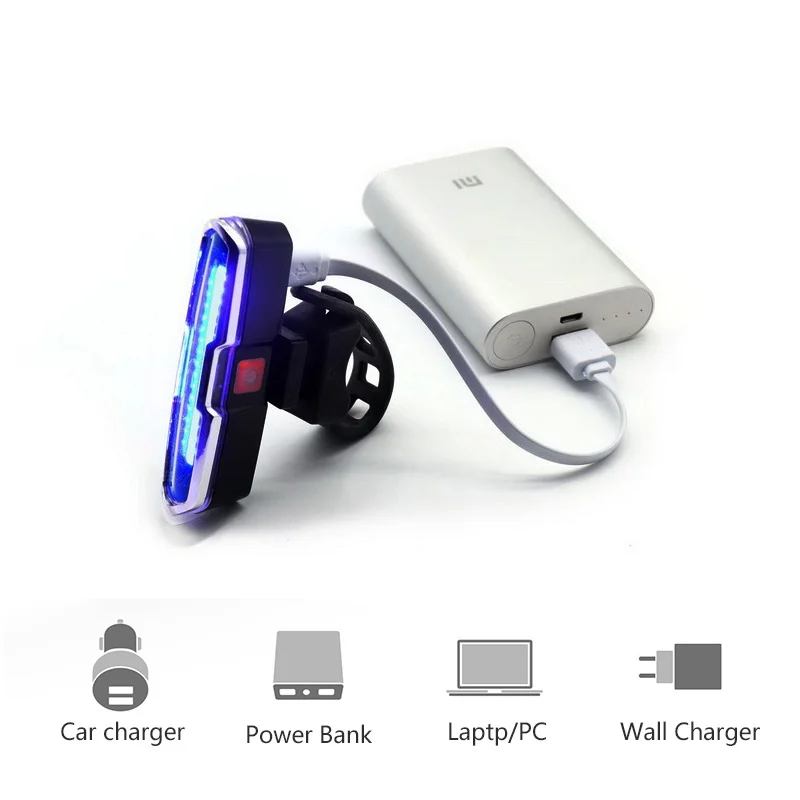 Best Bike Tail Light USB Rechargeable 168Lumens Ultra Bright Bicycle Rear Light LED Waterproof 5 Modes Cycling Taillight For Bicycle 4