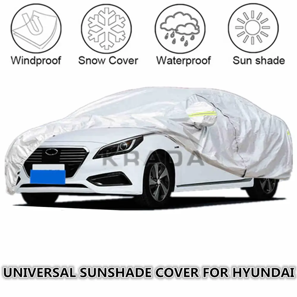 1 Универсальный чехол на лобовое стекло автомобиля для Hyundai Sonata Elantra ix35 седан/SUV