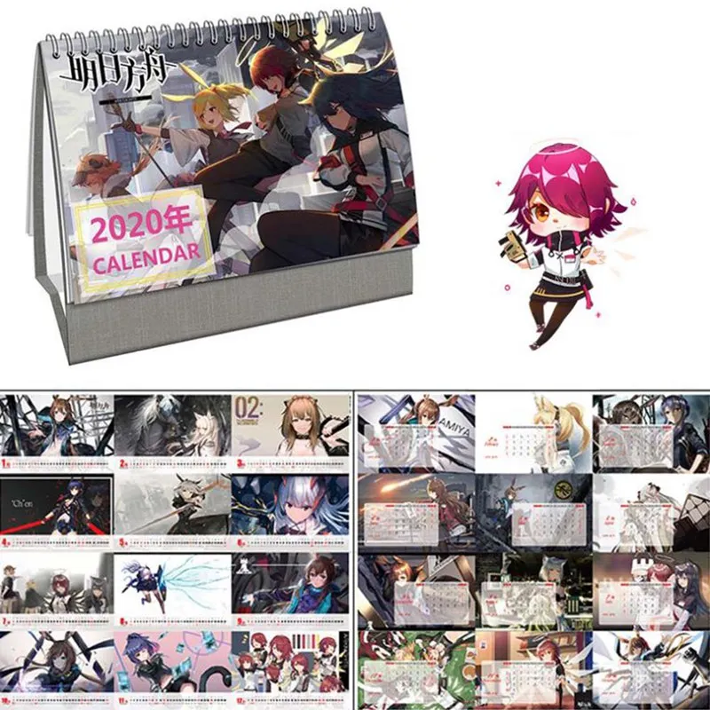 Японское аниме демон убийца: Kimetsu No Yaiba серия календарь DIY мультипликационные