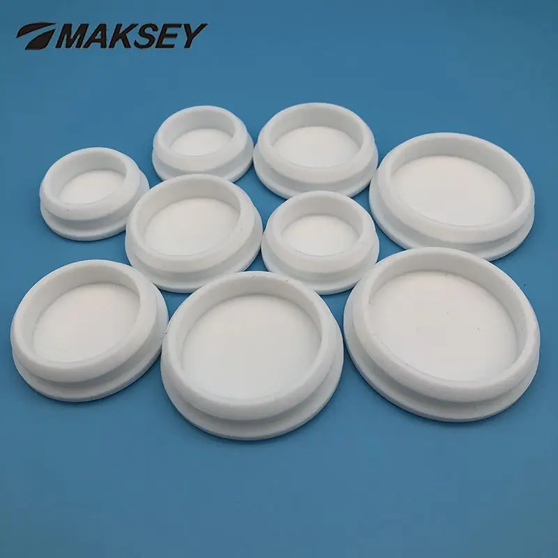 MAKSEY 실리콘 고무 씰 캡 (파이프, 튜브, 호스용) 고무 T 플러그 O 링 탱크 씰, 물통 씰, 스토퍼 (40, 42, 44, 46, 48, 50MM)
