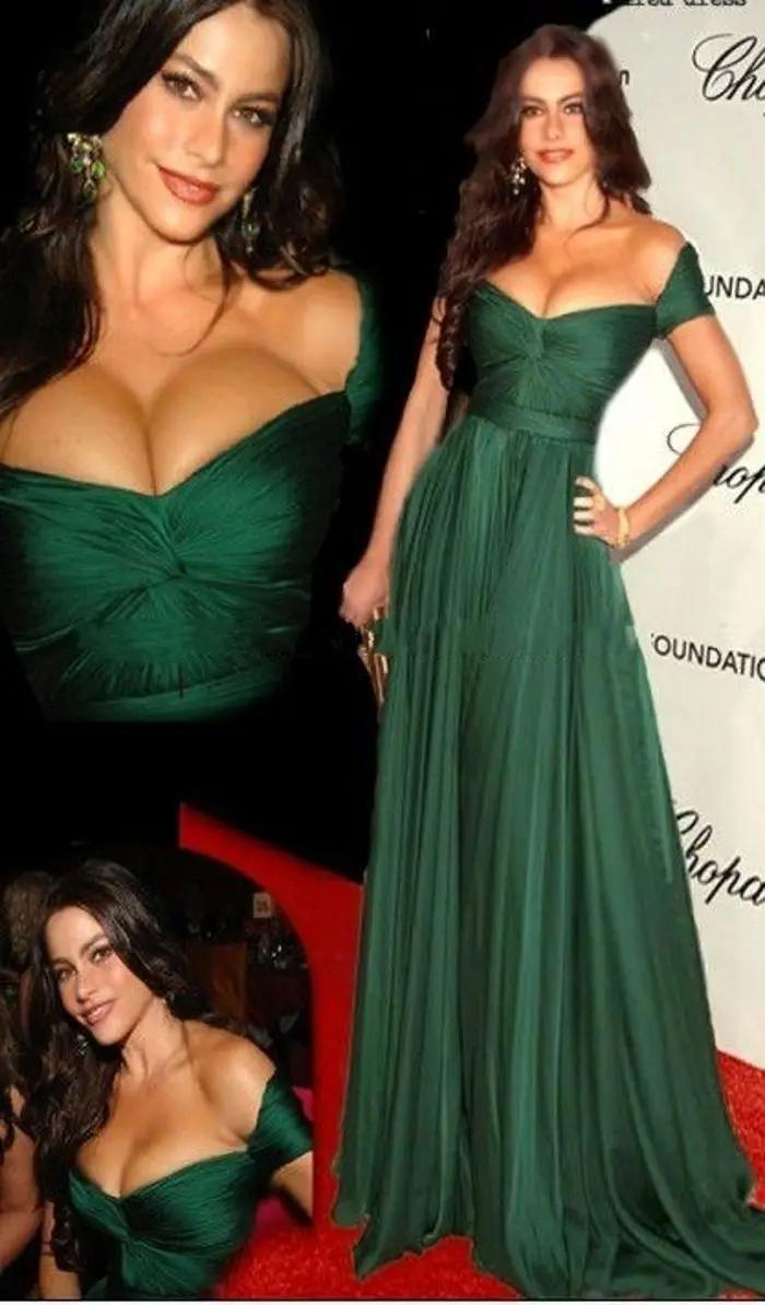 Vestido Longo, сексуальное шифоновое длинное платье в пол, изумрудно-зеленое платье, элегантное праздничное длинное платье подружки невесты - Цвет: Зеленый