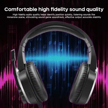

A1 Headband Noise Reduction E-Sport Wired Earphone Desktop Laptop TV 3.5mm+USB Plug 7.1 3D Bass Stereo Game Headset with Mic