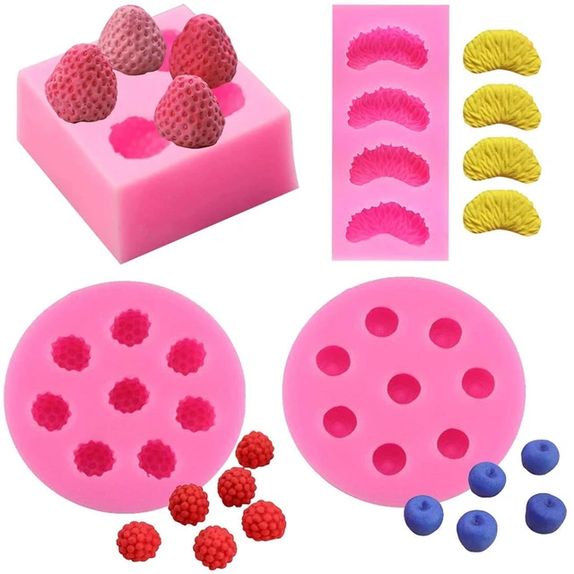 Kawaii Lemon Candle Mold Fruit Candle Silicone Molds for Candle Making  Candle Craft Mold Soap Mold Resin Molds Baking Molds 