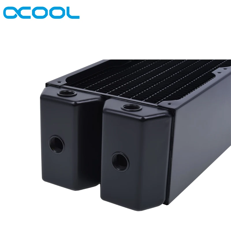 Оригинальный Alphacool NexXxoS Monsta G1/4 80 мм толщина 120*3 360 медный радиатор 12 см вентилятор