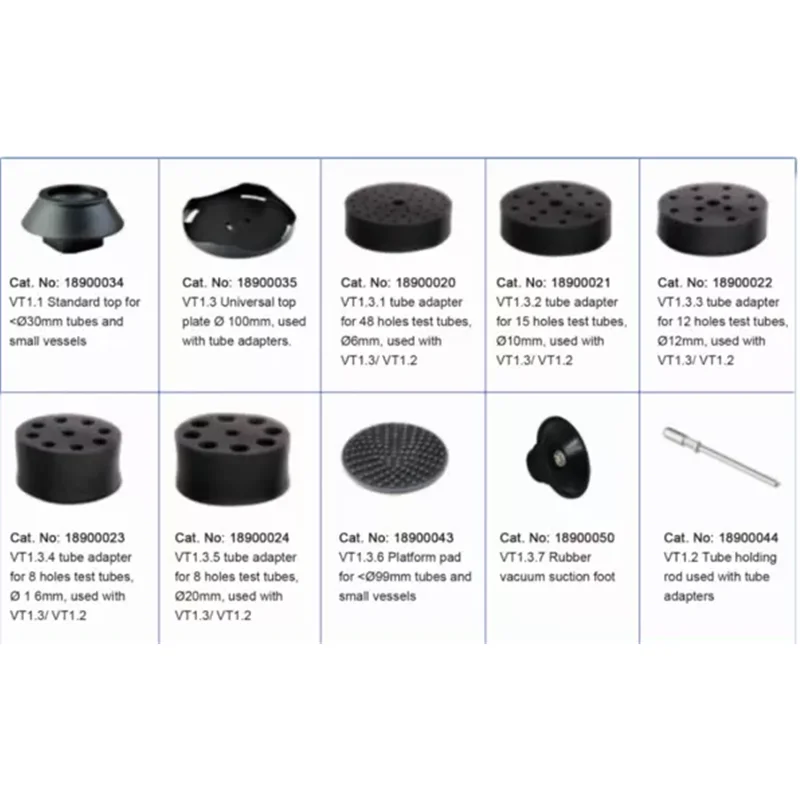 Accessories of Vortex Mixer Standard Top Cup Tube Holding Rod Universal Top Plate Tube Adapter For Vortex Mixer MX-S MX-E MX-F