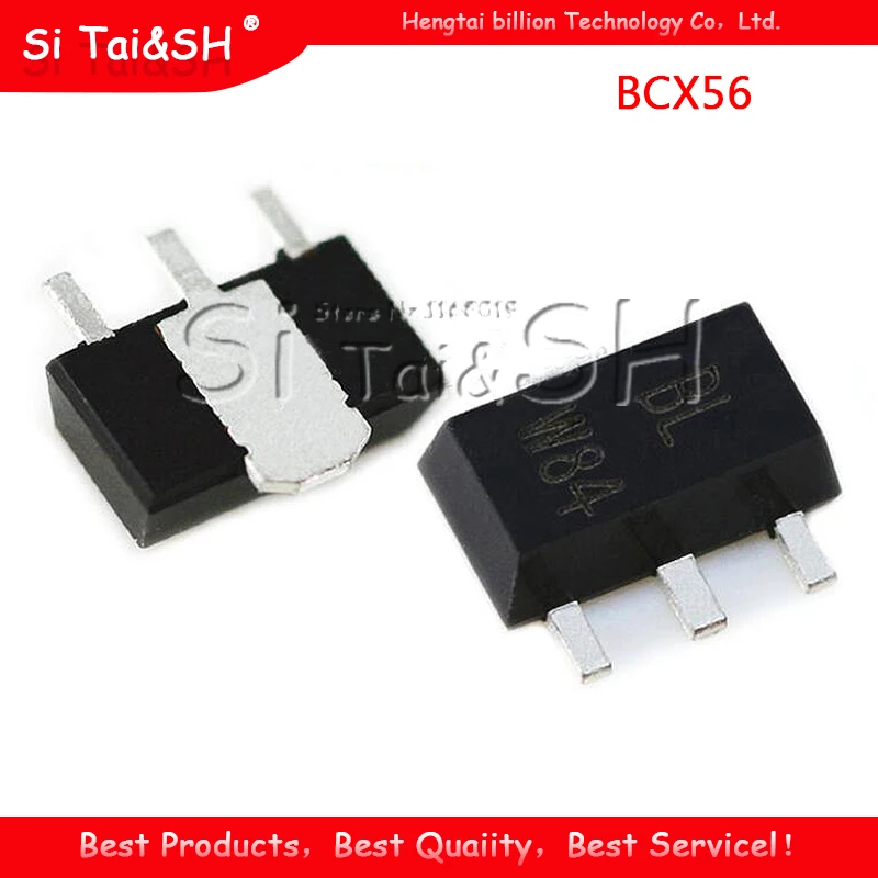 50 шт. транзисторы BCX56-16 SOT-89 BCX56 SOT89 NPN 1A 80V маркировка: BA BD BH BL | Электронные