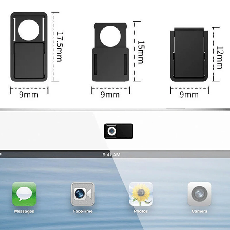 3pcs/pack Camera Shield Protector Case Ultra Thin Hot Webcam Webcam Cover Web Cam Cover Slider for Computer Phone Tablet