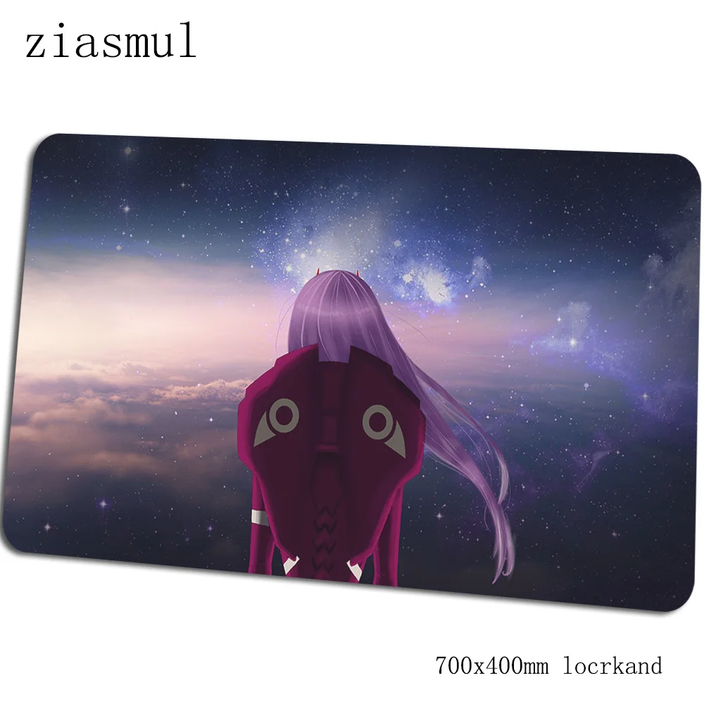 Darling in the franxx геймерский коврик для мыши толстый 70x40 см игровой коврик для мыши esports аксессуары для ноутбука padmouse эргономичный коврик - Цвет: Size 700x400x2mm