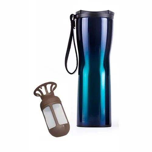 

Smart Vacuum Insulation Bottle Kiss Kiss Fish Vacuum Flasks Thermoses with OLED Temperature Display Travel Mug Thermo Cup